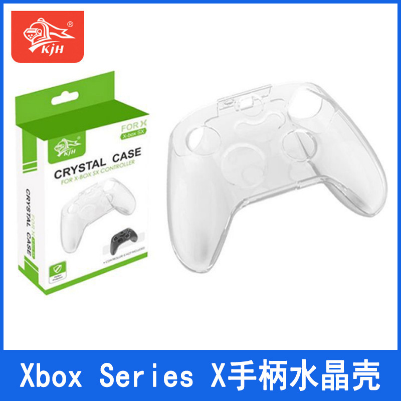 Xbx Series X Controller Crystal Case Xbx Sx Wireless Controller Protective Case Transparent Anti-Fall Anti-Slip Hard Case