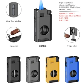 打火机;雪茄盒/套;雪茄剪