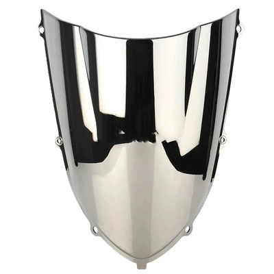for Kawasaki Zx10R: Motorcycle front windshield - 06040019-silver-plated