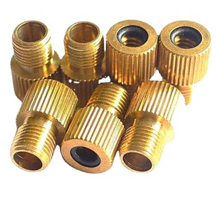 Bicycle mountain bike valve adapter French to American mouth to American mouth mountain bike air nozzle adapter
