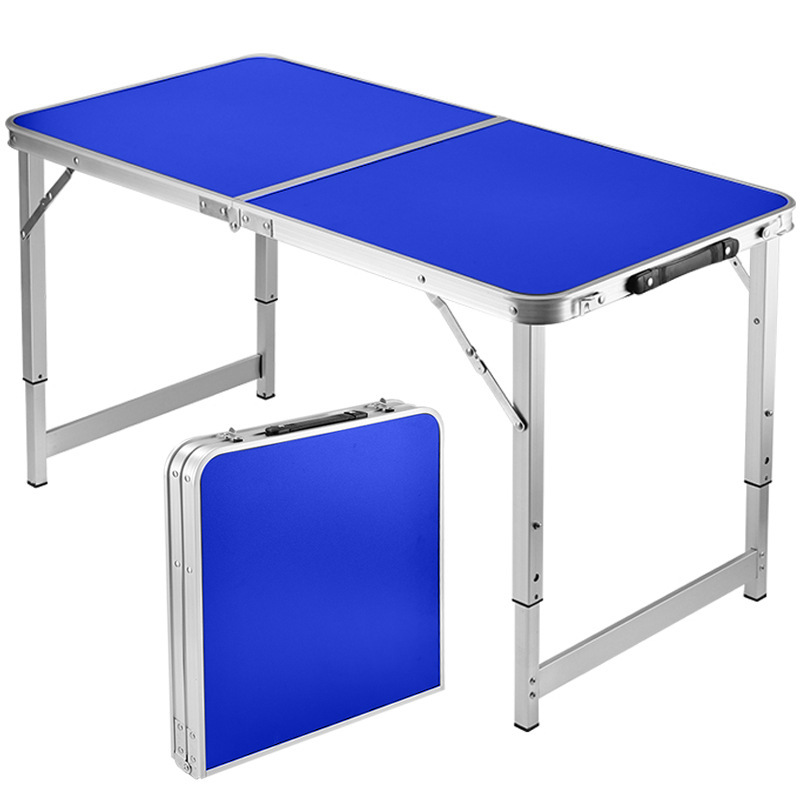 Outdoor Folding Table Camping Table Night Market Stall Portable Table Camping Barbecue Table picnic table Aluminum Alloy Table 120