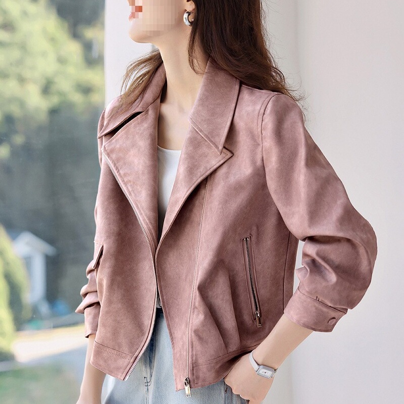 2025 Spring and Autumn Short Design Loose Tops Women's New Fashion Casual Slim Small Tops Tops