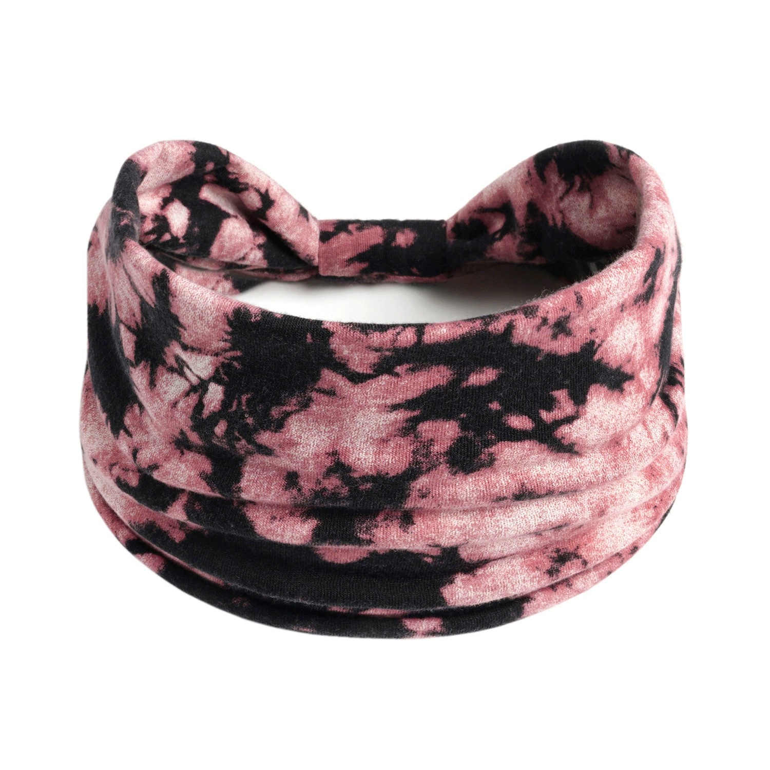 Europa y América nueva impresión elástica deportiva correa de cabello damas banda ancha correa de cabello turbante retrógrado joyas para el cabello de yoga