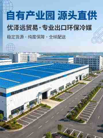 R134A automotive air conditioning refrigerant, high-purity refrigerant, neutral English packaging, cross-border wholesale of r134a refrigerant