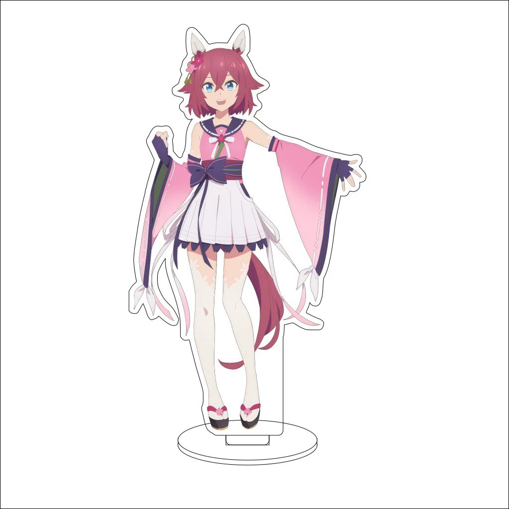 16CM Jockey Girl Pretty Derby Peripheral Signage Special Week Silent Suzuka Donghai Emperor Ornaments