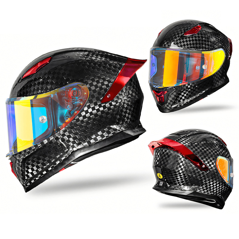 탄소 섬유 12K-라바 레드