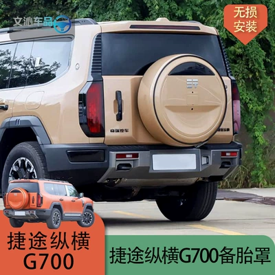 Spare wheel cover | Zongye, and Qunkun versions, original factory