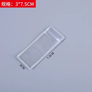 创意珠宝首饰收纳密封袋加厚防水塑料磨砂袋透明pvc自封袋高透明