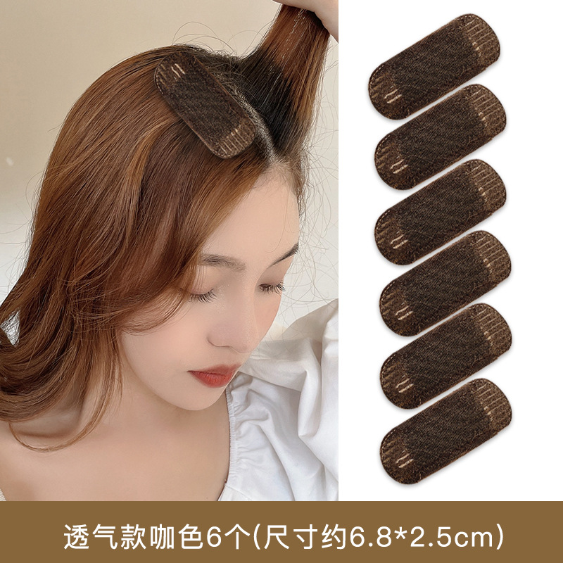 Pelo raíz suelta clip pelo esponjoso artefacto espalda Cabeza almohadilla cabello Dispositivo de aumento de la altura del pelo cabeza superior esponja invisible almohadilla del pelo