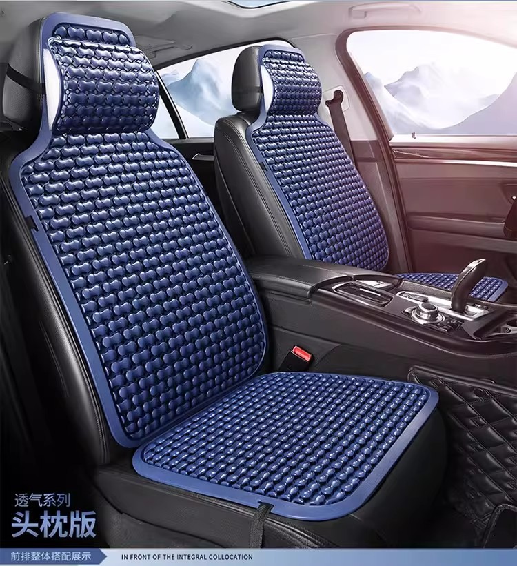 Summer Universal Car Plastic Seat Cushion, Ventilated and Breathable, Suitable for Vans and Large Passenger Trucks, Single-Piece Cooling Seat Pad