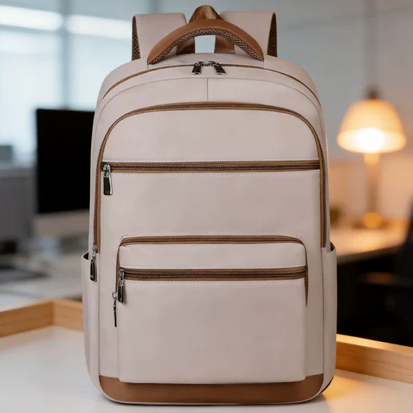 New business backpack for men, large-capacity computer bag for commuting and travel, waterproof casual sports backpack for women