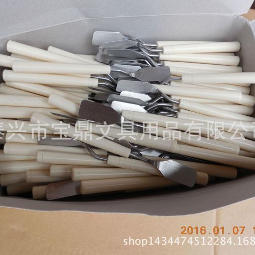 Manufacturer oil painting knife stainless steel flat head art supplies scraper paint palette knife oil painting spatula
