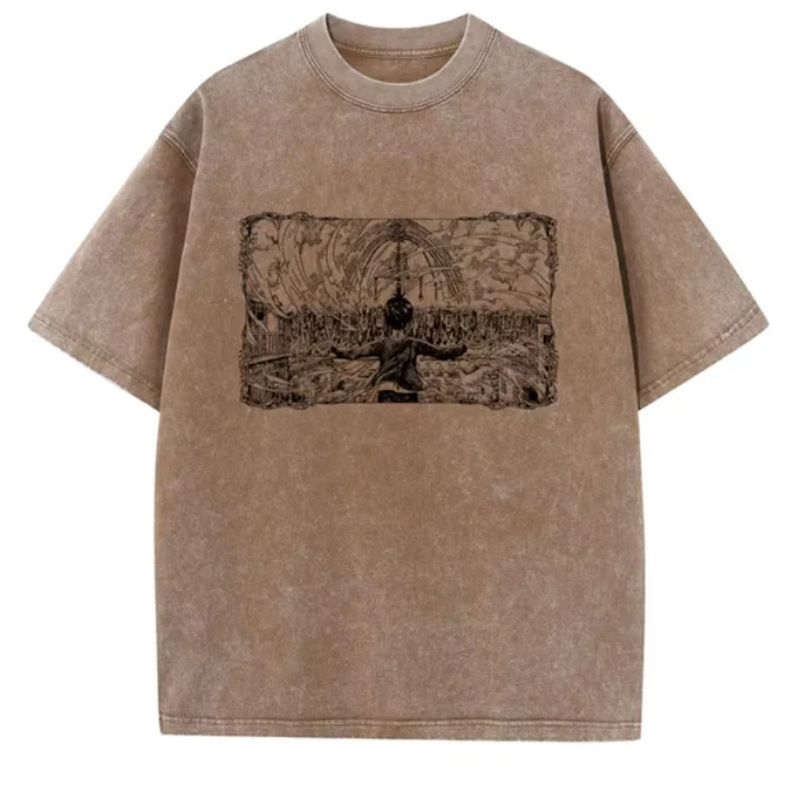 水洗いして古い半袖tシャツを作ります。|undefined