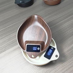 ミニコーヒー豆皿電子は小型茶葉秤0.1グラムの正確な台所焙煎秤家庭用豆皿と呼ばれている