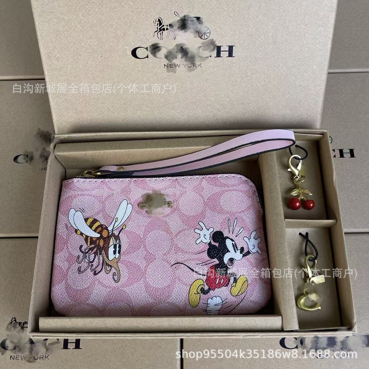 Cross-border C Home Wallet nueva dama alta sensación de mariposa de flores cortas bolsa de tarjetas con cremallera bolsa de cambio de mujer