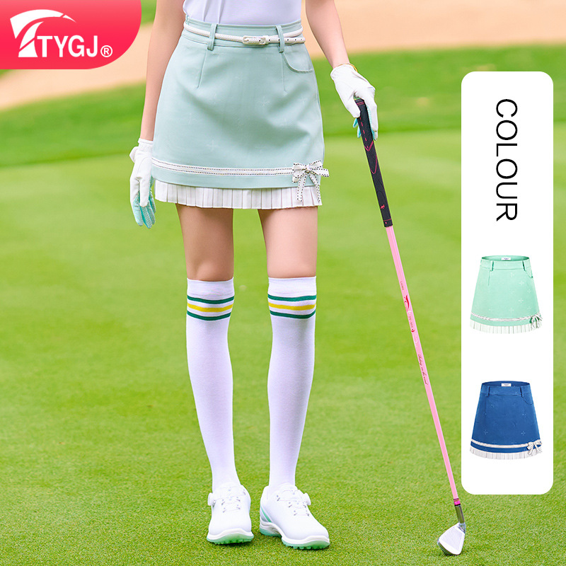 Cross-border Sports golf skirt quick-drying fake two-piece anti-exposure summer fashion sweet short skirt factory direct sales