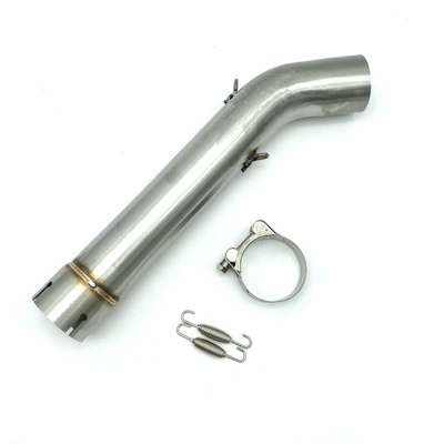 steel middle section adapter, Motorcycle exhaust pipe