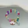 Longer dog hug love mixed colorful popcorn bracelet#SZ432