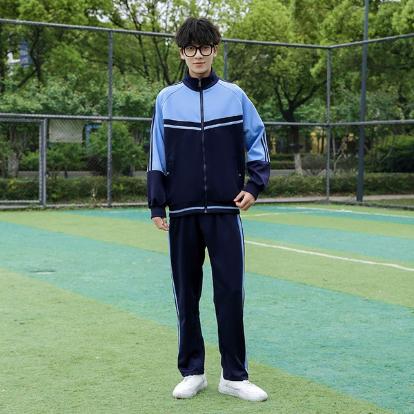 Blue long-sleeve, sleeves, set