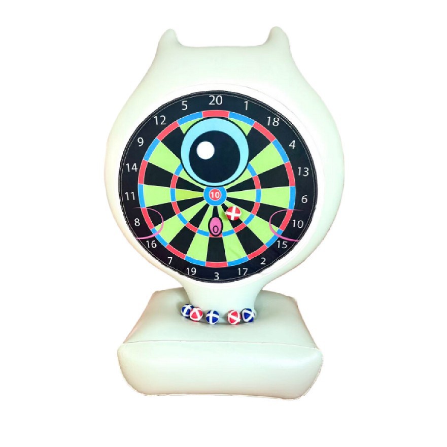 Manufacturer's Ready Stock Pvc Inflatable Target Water Game Throwing Dart Board Toy Parent-Child Interactive Frisbee Toy