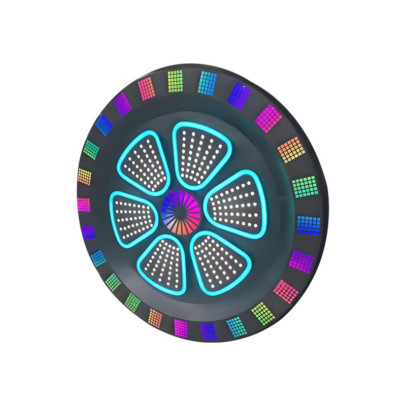 Módulo de atmósfera de bar de videojuegos KTV módulo de decoración de pared de luces de parque de juegos animado ciudad de modelado de luces