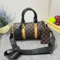 L grid brown with black