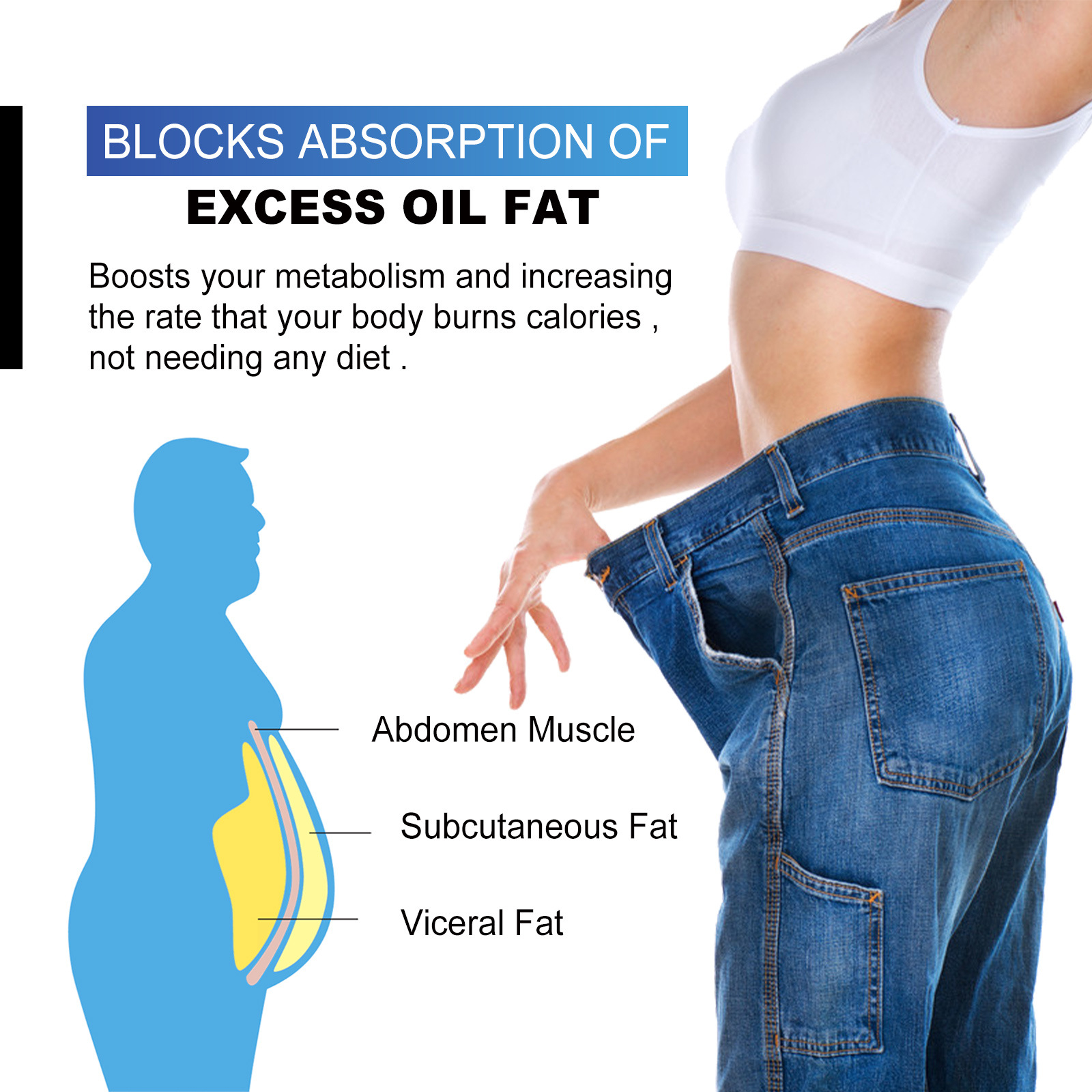 EELHOE shaping patch shapes abdomen, tightens the abdominal muscles, shows off body curves. Lazy and_voghion.com