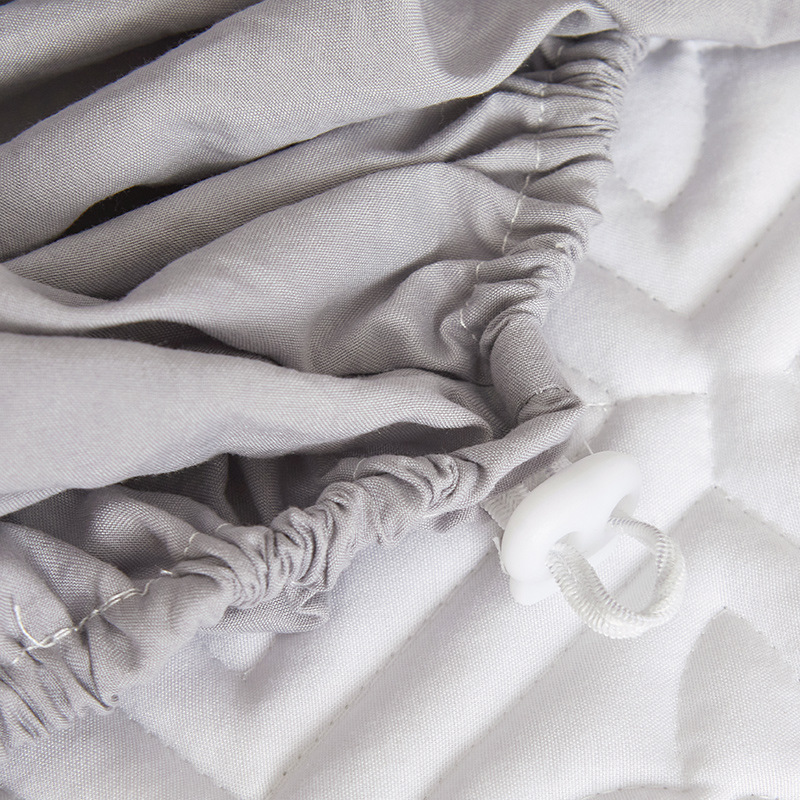 2025 nueva sábana acolchada antibacteriana de fibra de soja de algodón crudo de clase A para madres y bebés