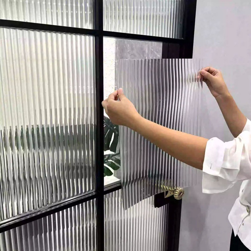 Glass transparent sticker for home use