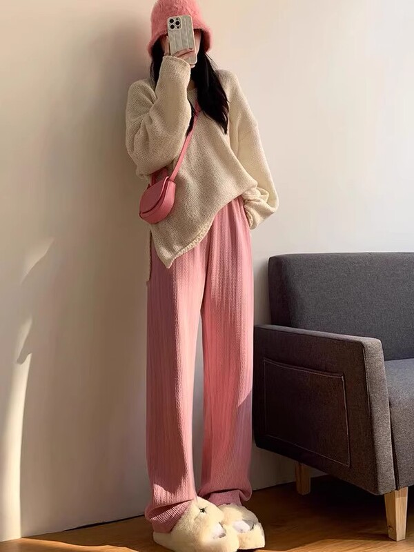 宽松舒适孕妇裤秋季薄款高腰托腹不勒肚子休闲透气百搭孕妇打底裤|undefined