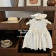 [dessert cheese] white moonlight! French Sweet Baby Girl Daily Lolita Bow Lace Princess