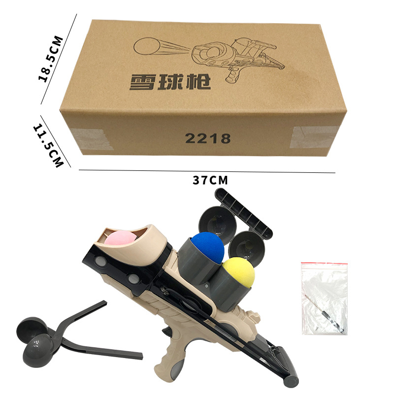 Una variedad de juguetes de nieve se puede utilizar para invierno al aire libre clip de bola de nieve juguetes de nieve para niños