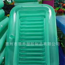 厂家直供充气浮排PVC充气水床阳光充气充气水上浮床晒日光垫