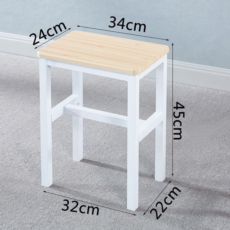 Taburetes de taller de fábrica gruesas taburetes cuadrados taburetes de comedor taburetes de dormitorio taburetes de entrenamiento taburetes de estudiantes taburetes de entrenamiento taburetes de hogar taburetes altos para adultos image 22
