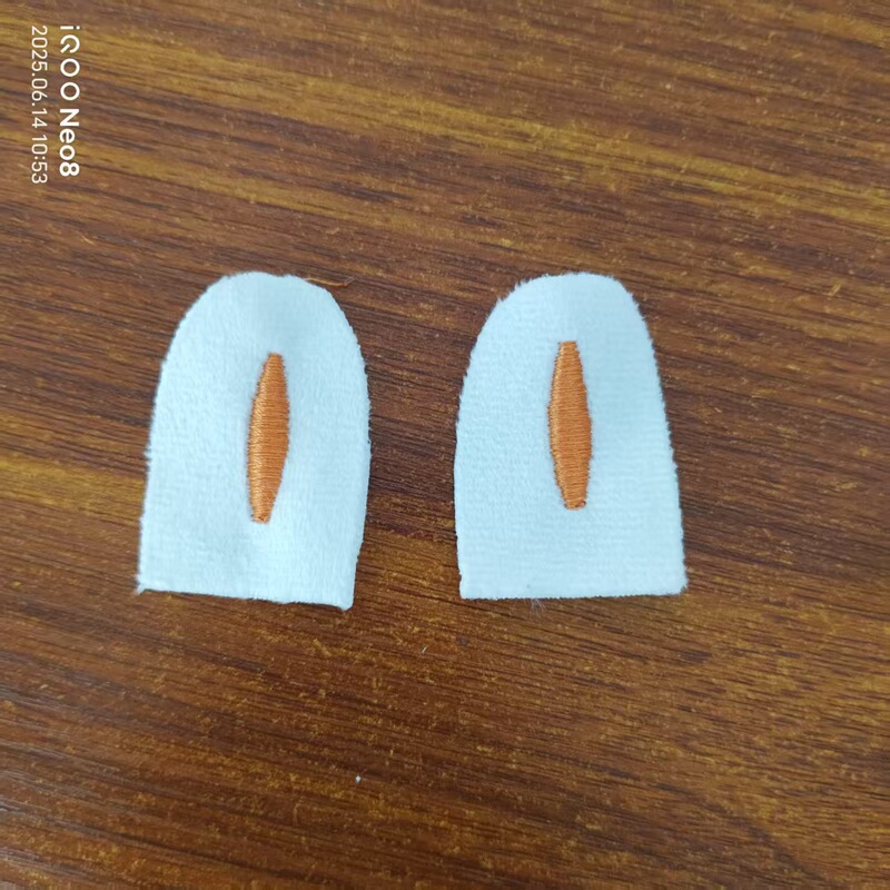 絶妙なバブルマートぬいぐるみスタイルの刺繍耳コンピュータ刺繍布ステッカーアクセサリー工場直接承認供給|undefined