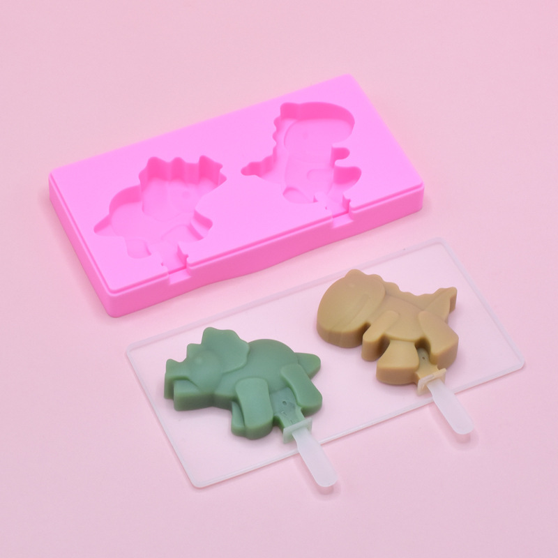 Transfronterizo molde de helado de dibujos animados molde de helado molde de paleta de queso molde de silicona jalea niños DIY
