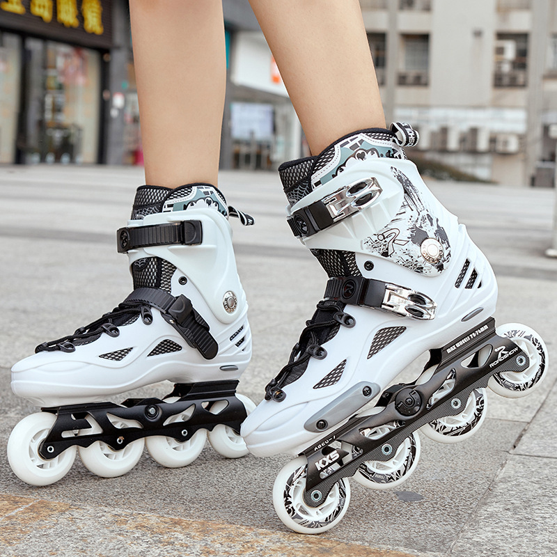 Lexiu KX5 roller skates adult men's and women's flat shoes roller skates roller skates