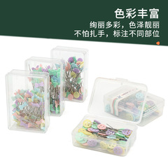 Handmade DIY sewing patchwork button holding pins, irregular flat head tie pins, nickel-plated clothing positioning pins