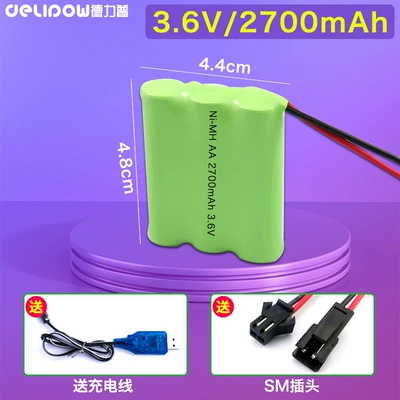 Hibrid akkumulyator batareyaları car battery large capacity - 36v2700mah-3-sections-in-a-row-sm-plug