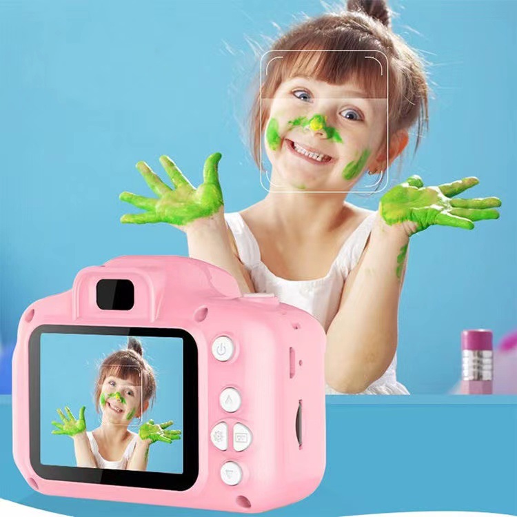 Cute Cartoon Hd Mini Digital Photo-taking Children's Toy Silicone Camera display picture 2