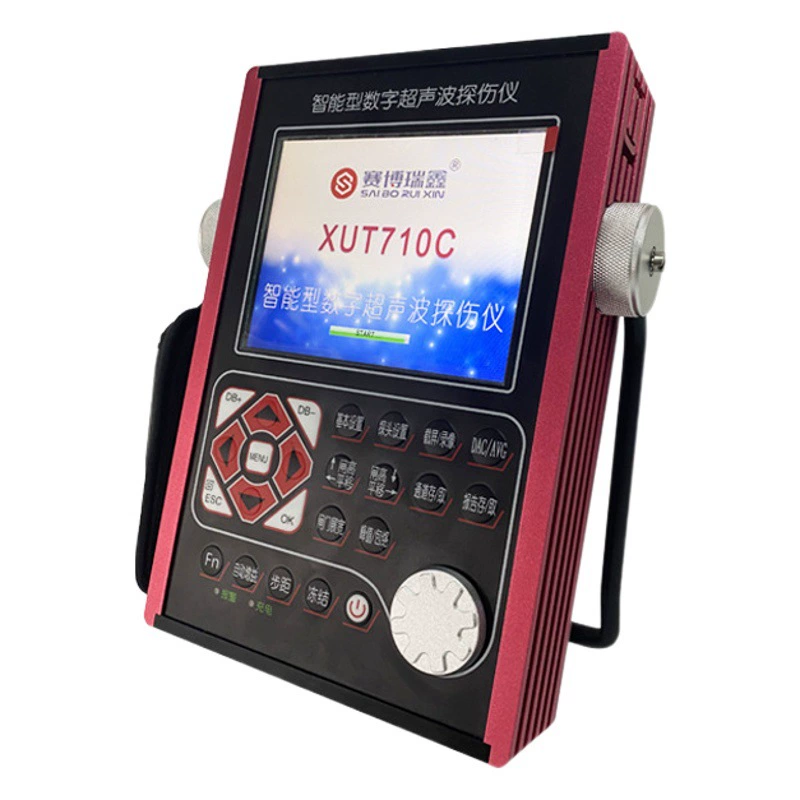 Цифровой ультразвуковой дефектоскоп Saibo Ruixin XUT710C портативный промышленный Неразрушающий дефектоскоп