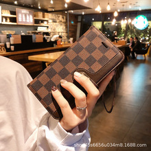 大牌L家三星S24ultra翻盖皮套S23/S22/S21/S20plus全包手机壳适用