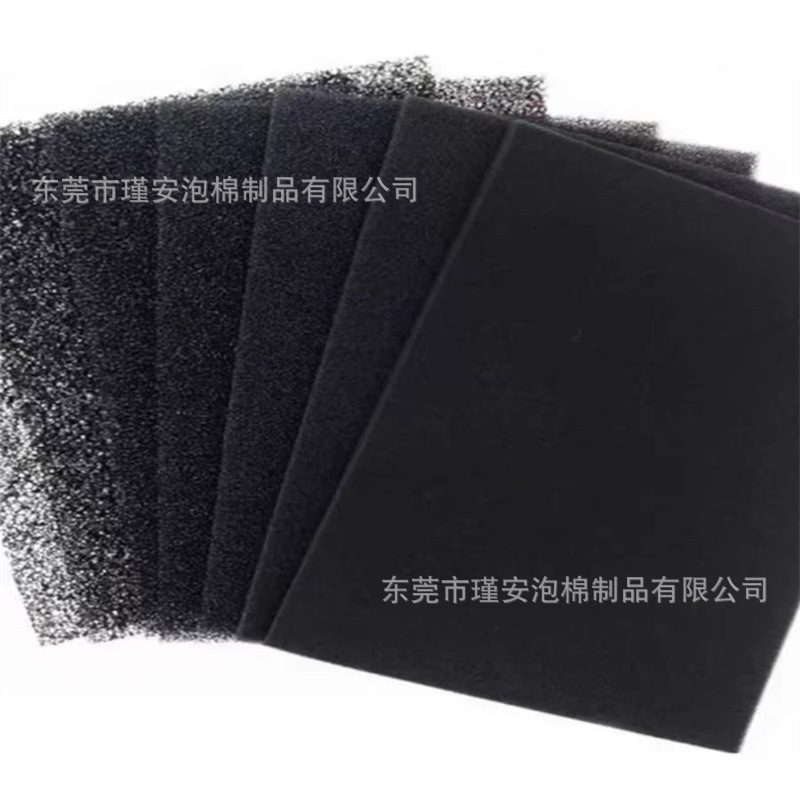 无烟烧烤车净化器过滤棉网油烟滤油高温聚氨酯蜂窝过滤海绵加厚