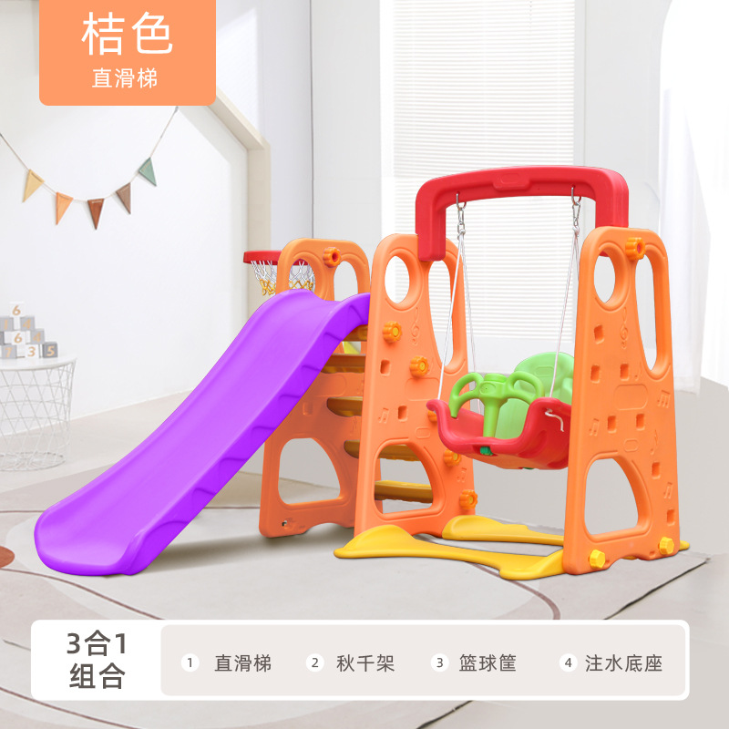 Diapositiva al aire libre pequeño jardín de infantes diapositiva al aire libre niños gran combinación de columpio multifuncional niños diapositiva image 17