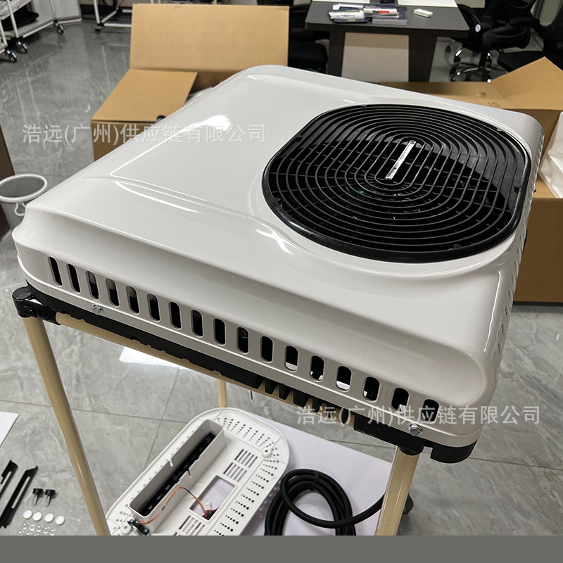 Manufacturer's new parking air conditioner integrated 12V24V electric scroll frequency conversion camper commercial vehicle truck air conditioner