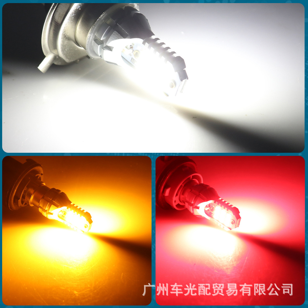 Car Led Colorful Fog Lights Remote Control 27 Lights H1 H3 H4 H7 H8 H11 9005 Car Front Fog Lights