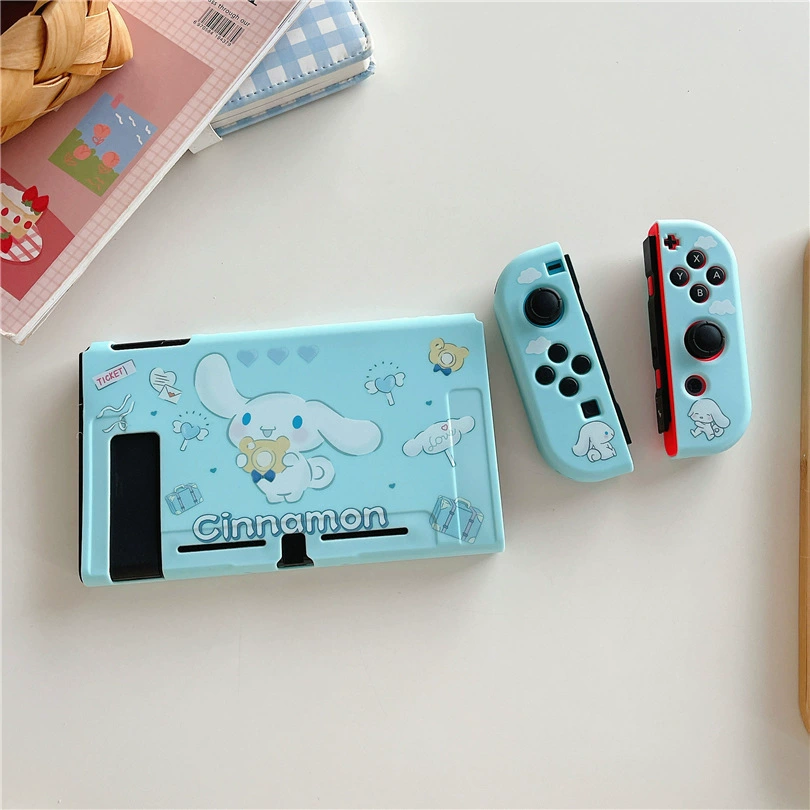 Мультяшное нефритовое изделие, лужицы собака-диньго Switch игровой механизм мягкая оболочка, Nintendo NS Palm Tour Защита Лотерея Скин Мост