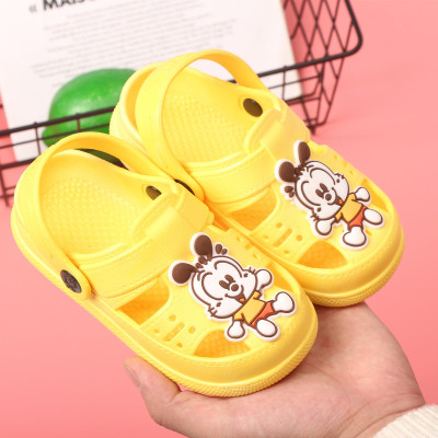 Bobdog children slipper Crocs Boy 2021 new pattern girl non-slip Home sandals  soft sole ventilation