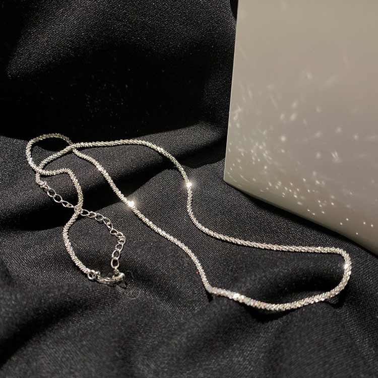 1767 Silver Full Sky Star Shin Chain Extended Chain 42+5cm