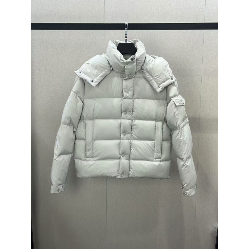 Cross-Border High-End 25 Autumn and Winter Matte Maya Matte Short Mengjia down Jacket 70Th Anniversary Men's and Women's Bread Jacket